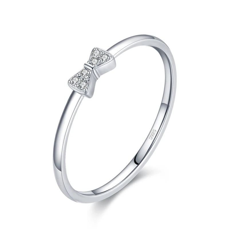 925 Sterling Silver Square Clear CZ Gold Ring