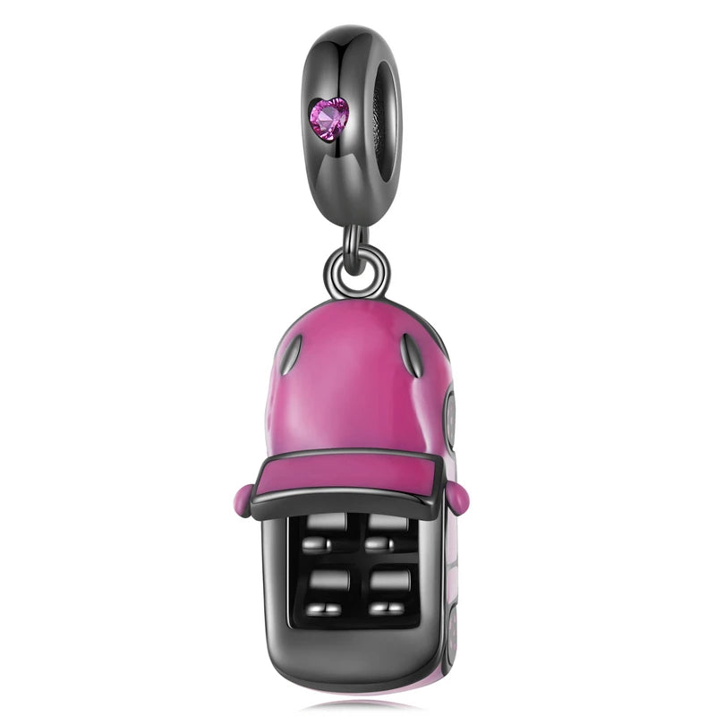 925 Sterling Silver Beauty Cosmetics Hanging Charm