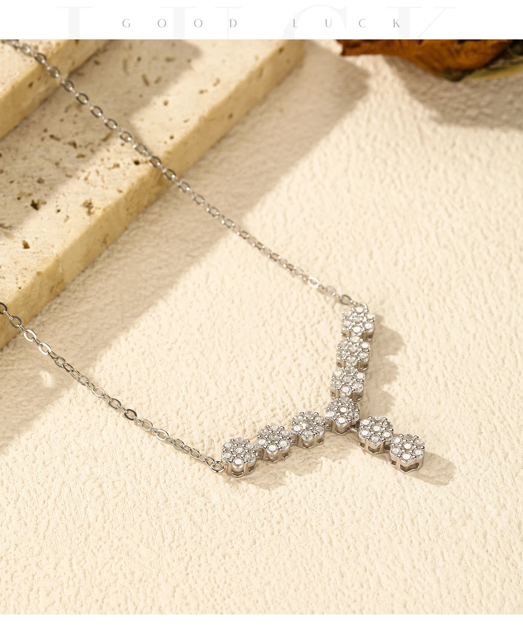 925 Sterling Silver Flower Jewelry Set