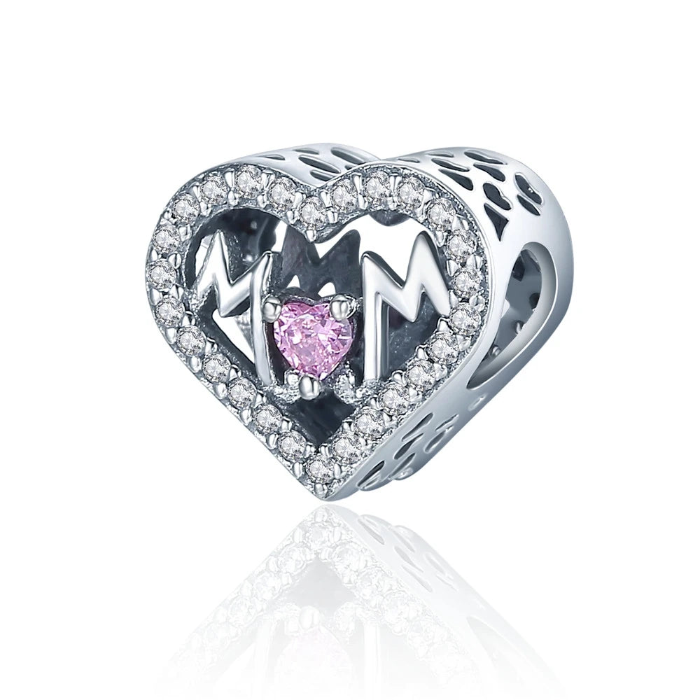 925 Sterling Silver Endless Love Infinity Charm