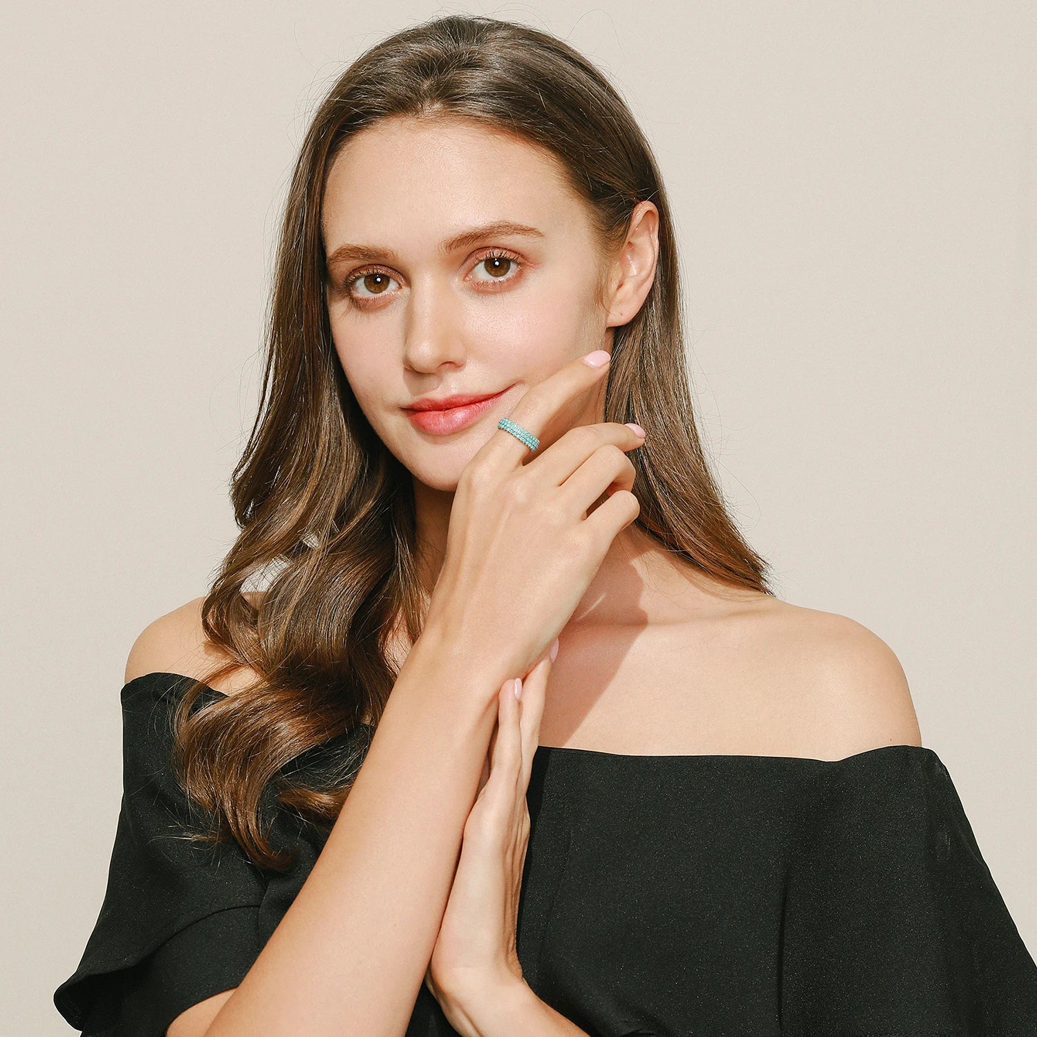 925 Sterling Silver Bohemian Style Turquoise Rings Necklaces Pendant Jewelry Sets