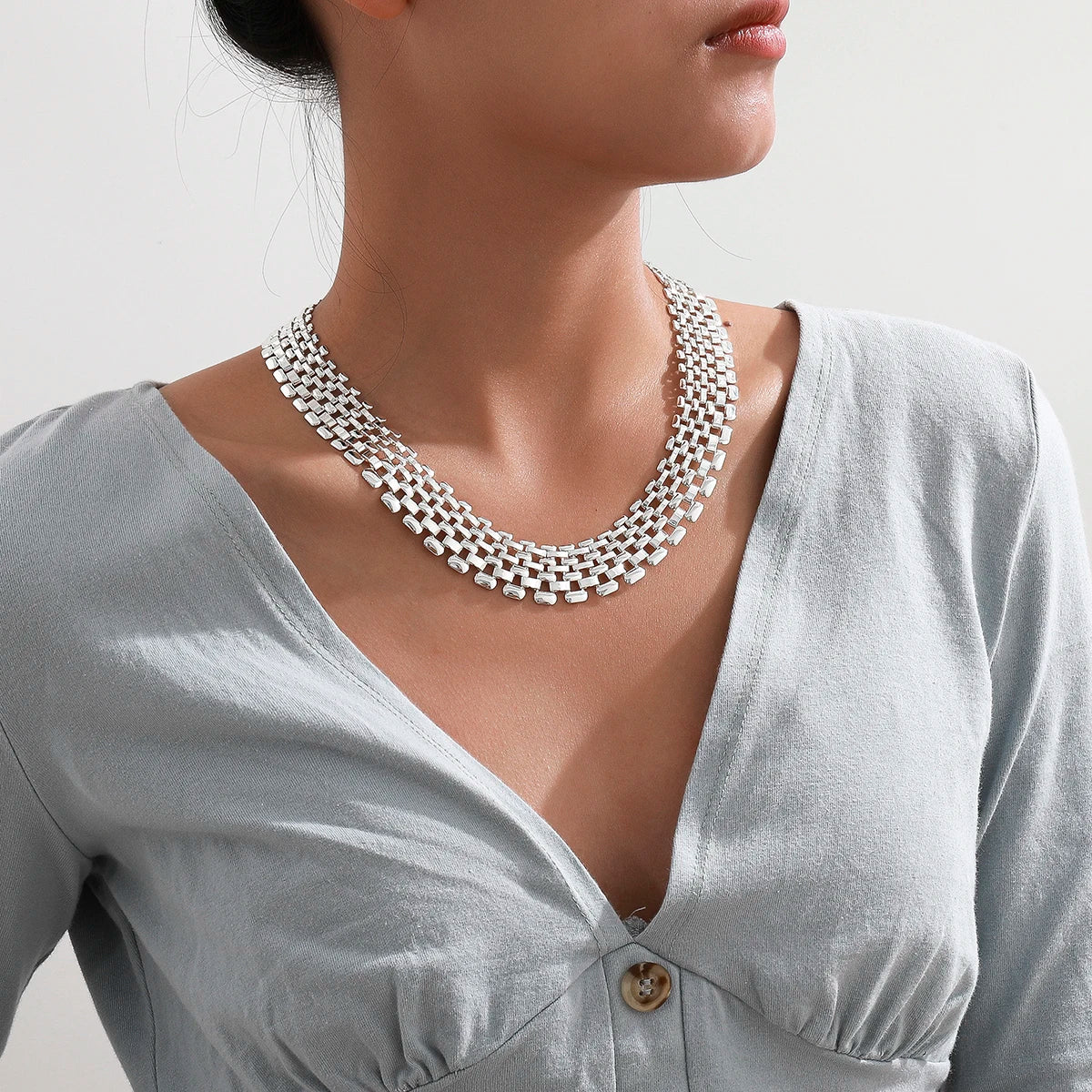 Chunky Cuban Link Chain Necklace