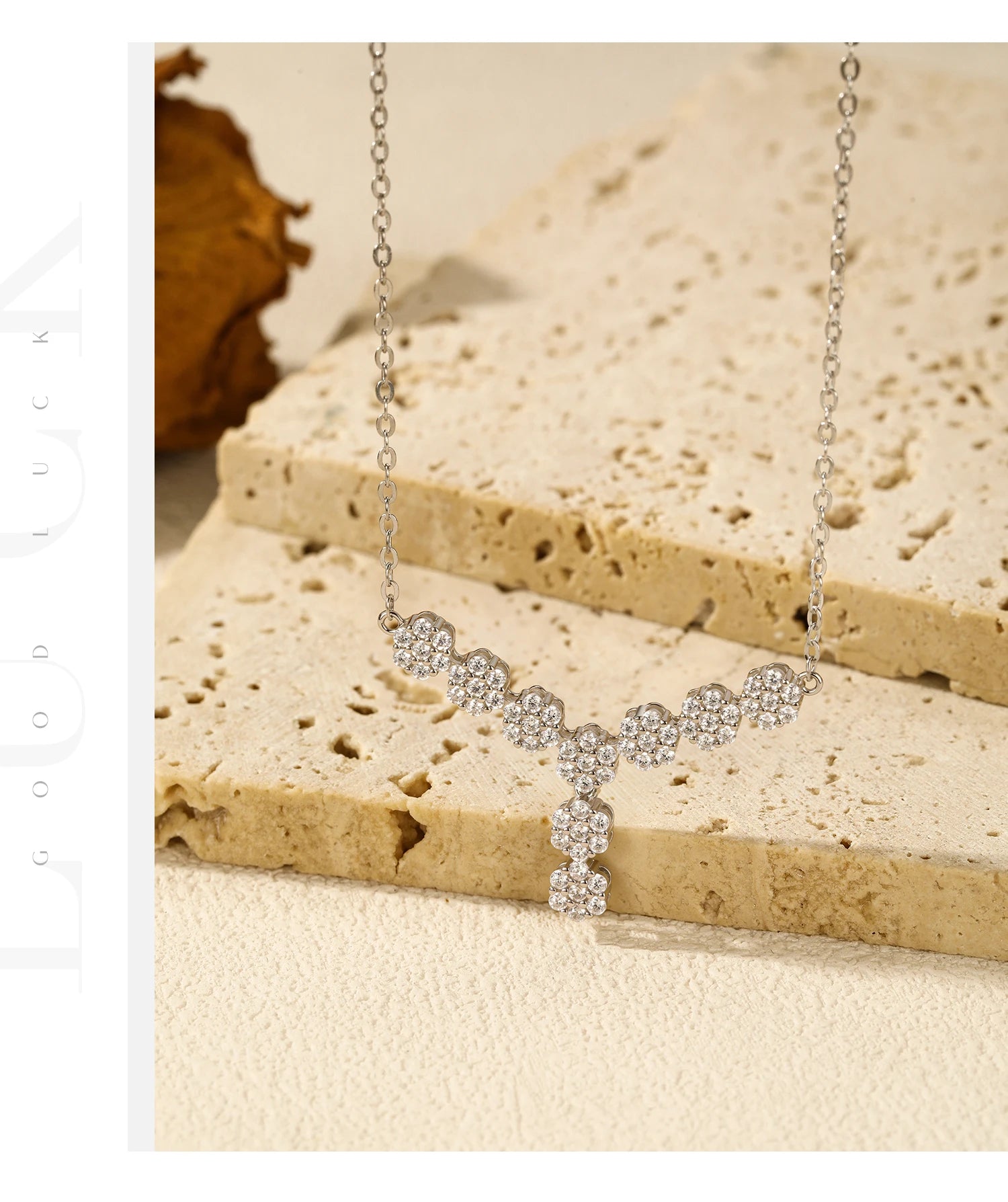 925 Sterling Silver Flower Jewelry Set