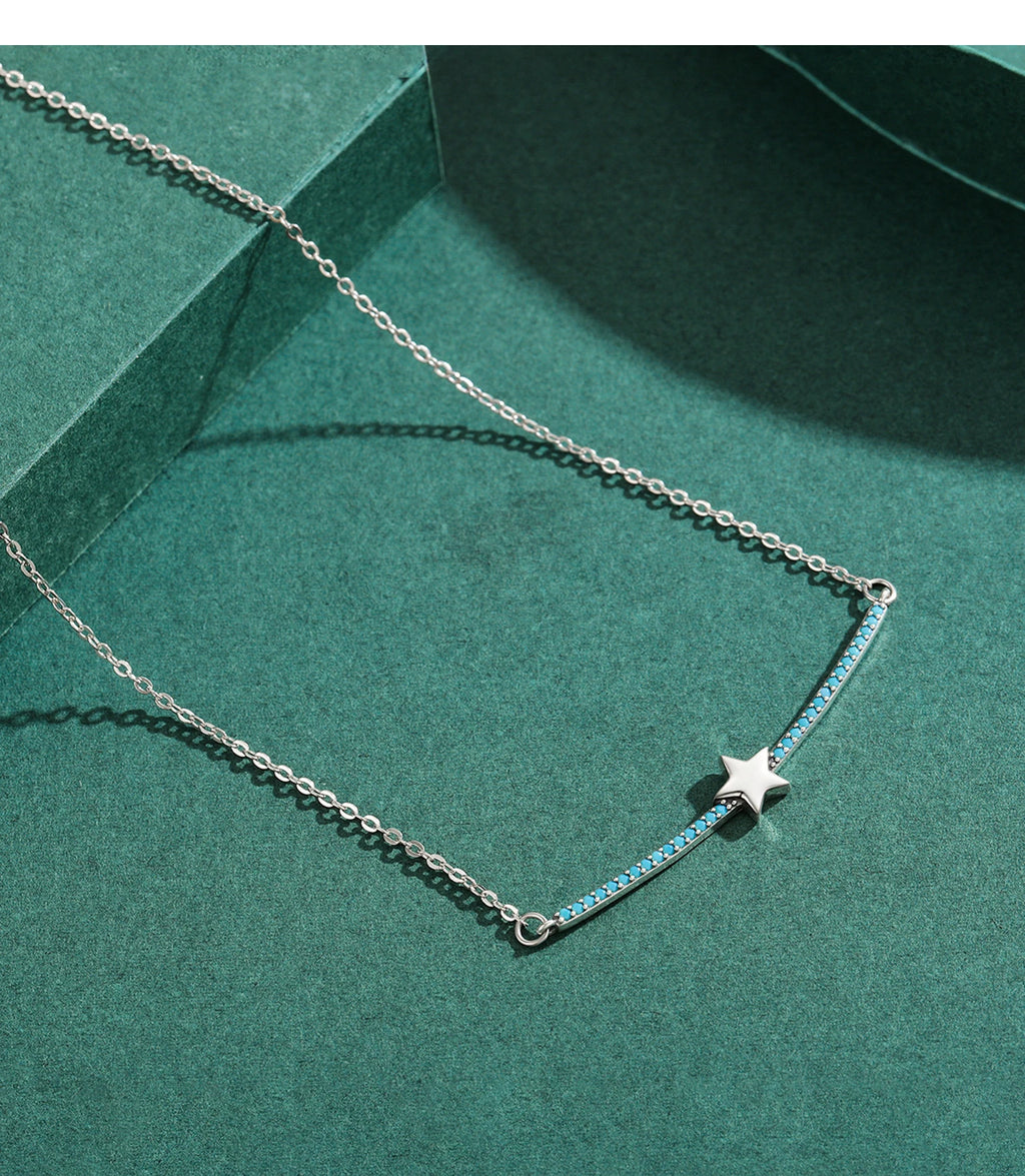 925 Sterling Silver Bohemian Style Turquoise Rings Necklaces Pendant Jewelry Sets