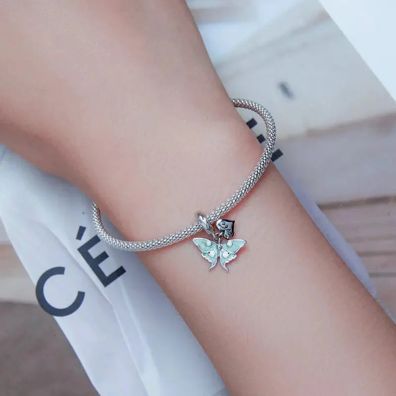 925 Sterling Silver Wizard of Oz Butterfly Charm