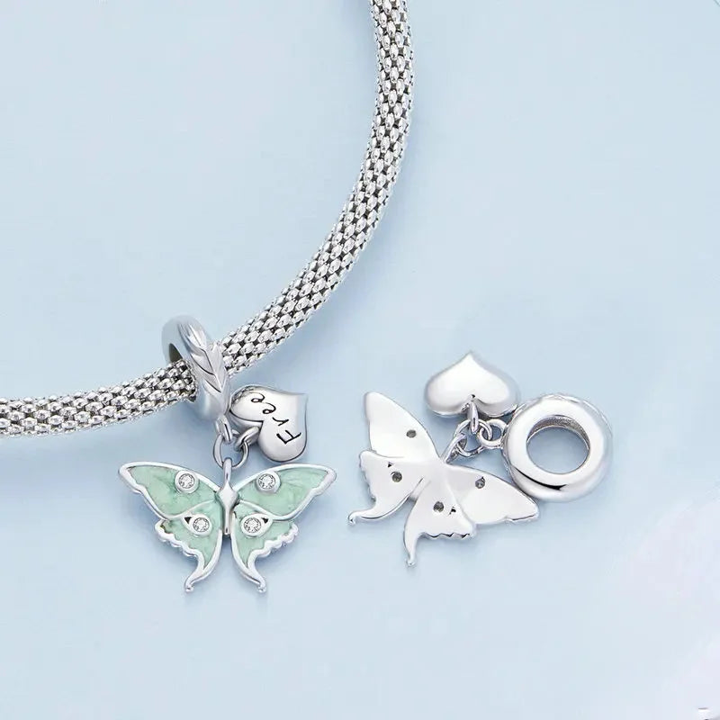 925 Sterling Silver Wizard of Oz Butterfly Charm