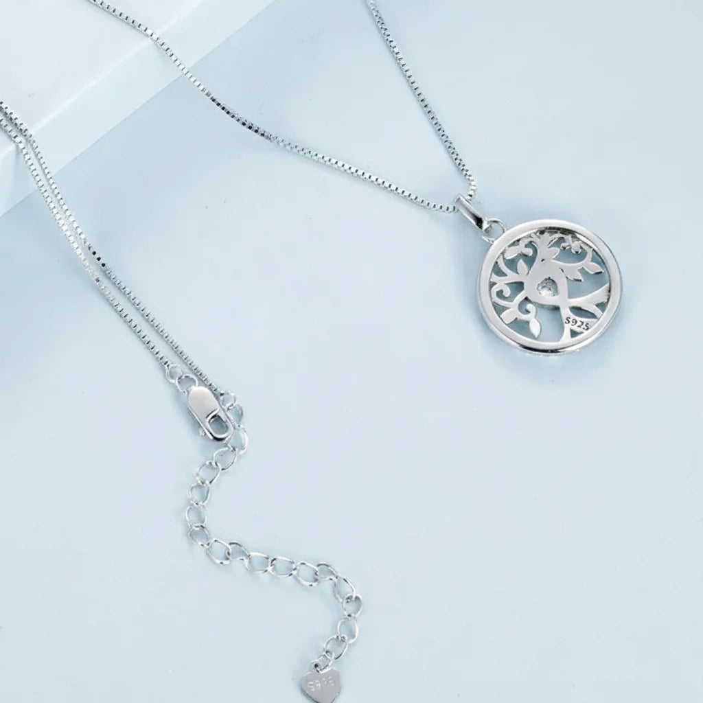 925 Sterling Silver Tree of Life Necklace